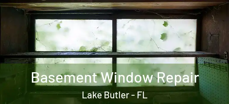  Basement Window Repair Lake Butler - FL