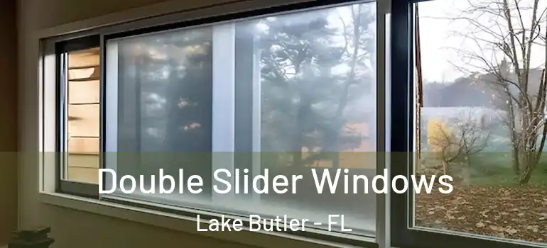  Double Slider Windows Lake Butler - FL