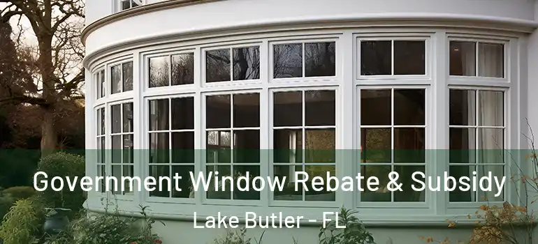  Government Window Rebate & Subsidy Lake Butler - FL