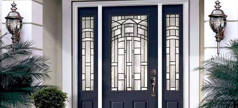 Stained Glass Door Panels in Lake Butler, FL