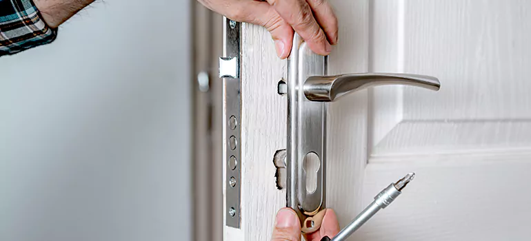 Front Door Knob Repair in Lake Butler, FL