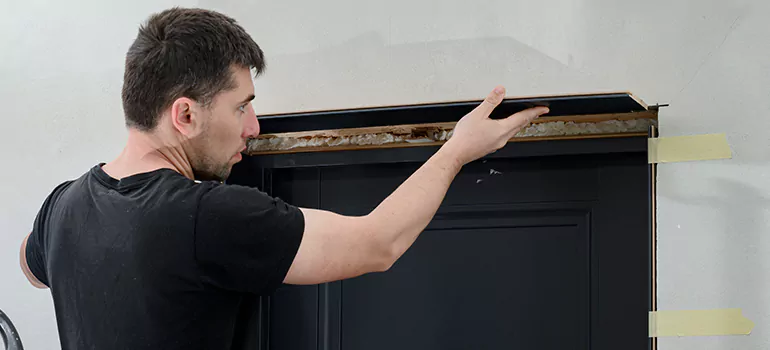 Wood Door Hole Repair in Lake Butler, FL