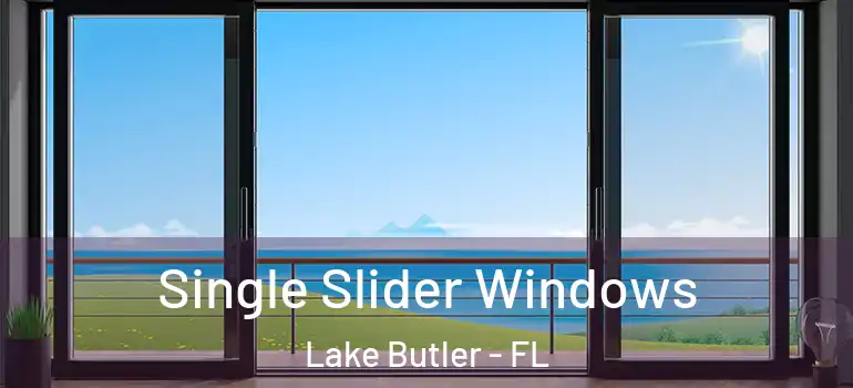  Single Slider Windows Lake Butler - FL