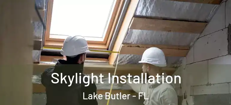  Skylight Installation Lake Butler - FL