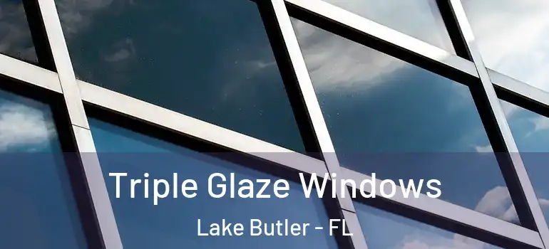  Triple Glaze Windows Lake Butler - FL