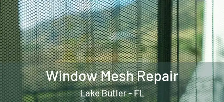 Window Mesh Repair Lake Butler - FL